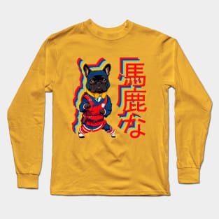 Frenchie Ninja Long Sleeve T-Shirt